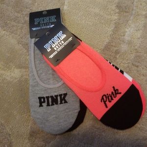 Victoria Secret  Pink - no show  socks